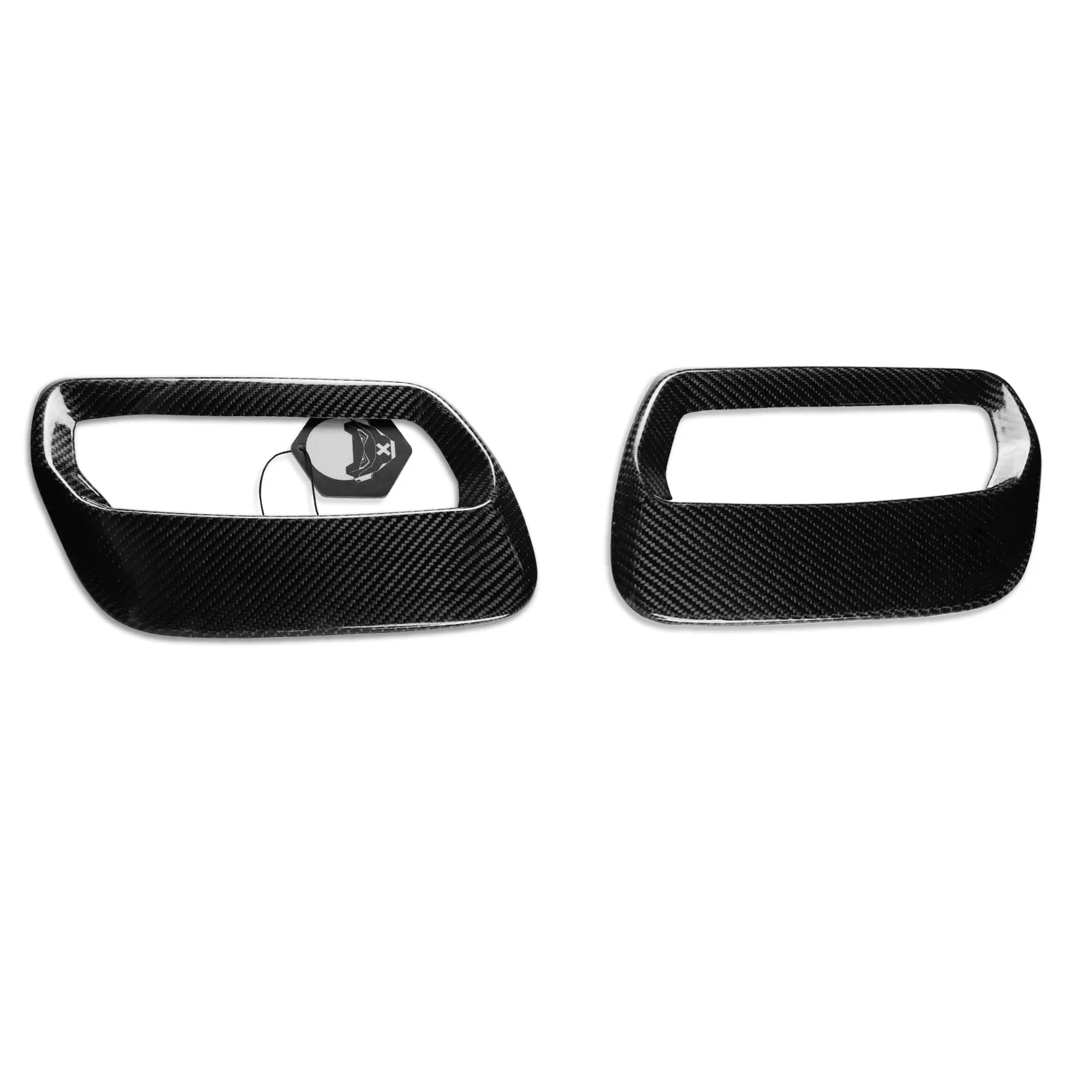 

Suitable for Mustang car carbon fiber modified exterior hardware Mustang machine cover out of trend 18 + 2 piece set of stickers