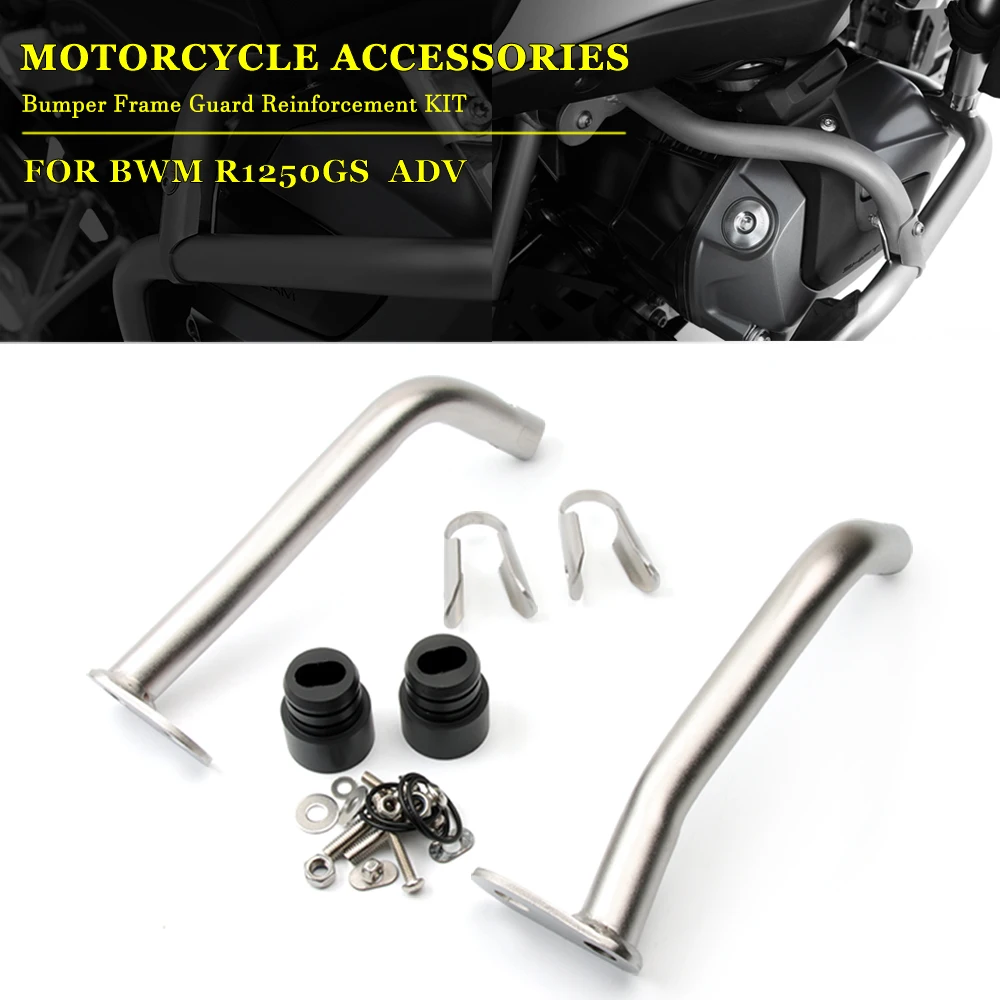 

Motorcycle Engine Crash Bar Bumper Frame Protection Reinforcements Bar Kit For BMW R1250GS R 1250GS 1250 GS Adventure ADV 19-22