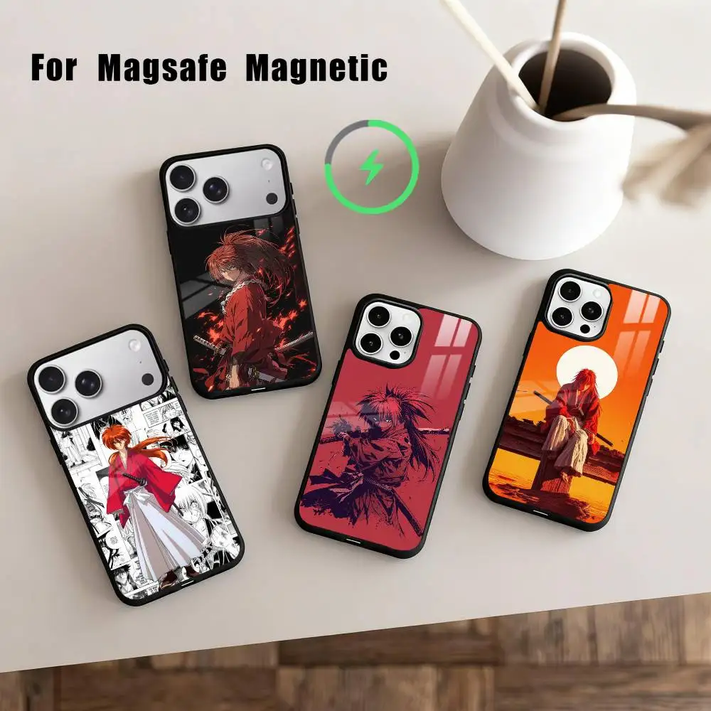 

Anime R-Rurouni K-Kenshin-N Phone Case For iPhone17,16,15,14,13,12,11 Plus,Pro Max Magnetic For Magsafe Wireless Charging