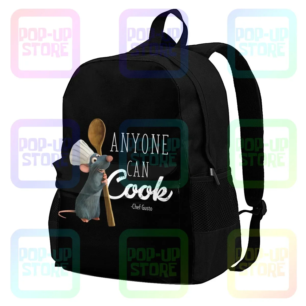 

Am Pix Ratatouille Trend Large Capacity Backpack Gym New Style Eco Friendly Riding Backpack