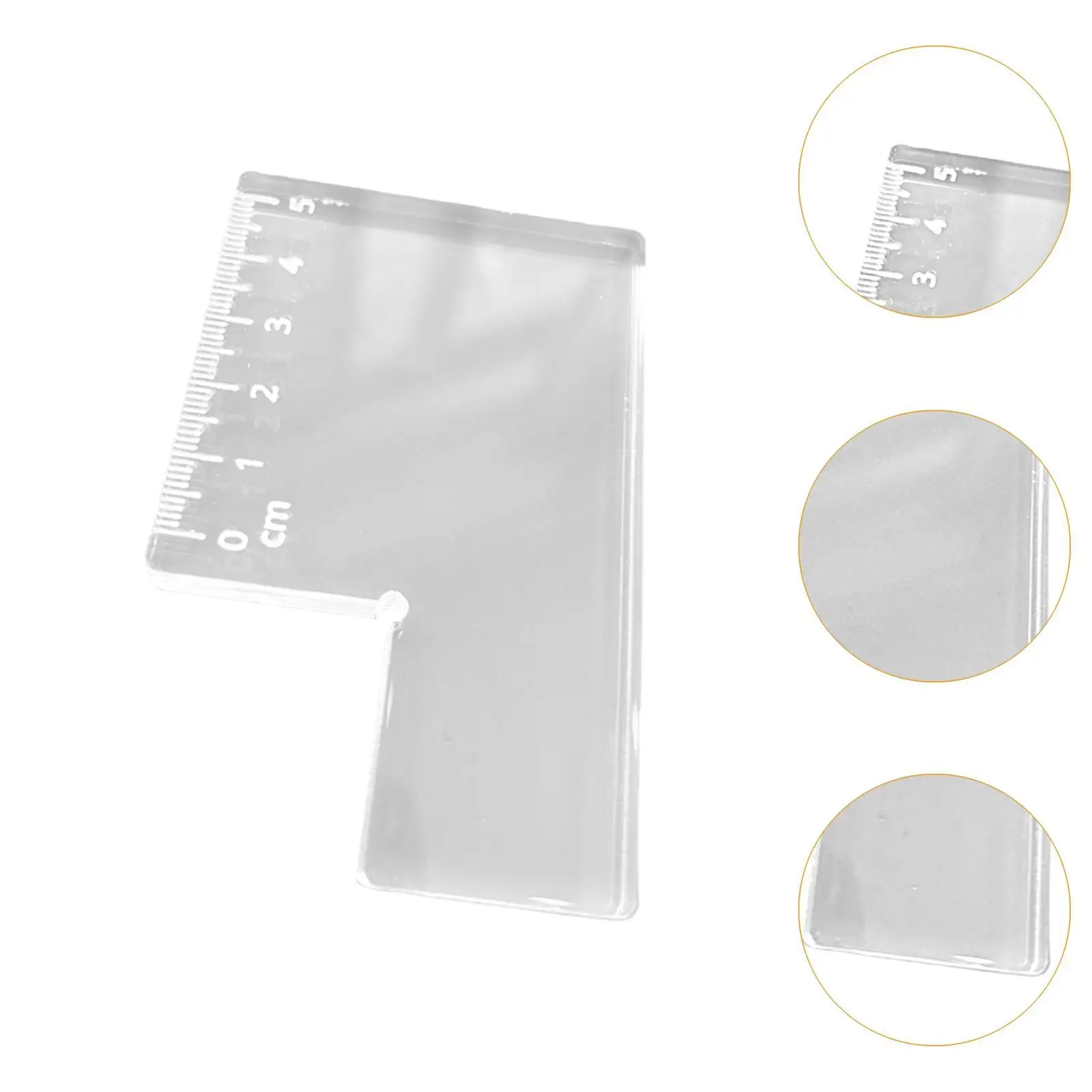 Stamp Positioning Ruler for School Art Activities Stamping Letters Card Making