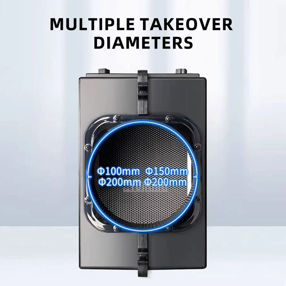 High Efficiency Filter Screen, Indoor Fresh Air Pre-Filter Purification Box, Dust Removal Air Filter for PM2.5 Filtration