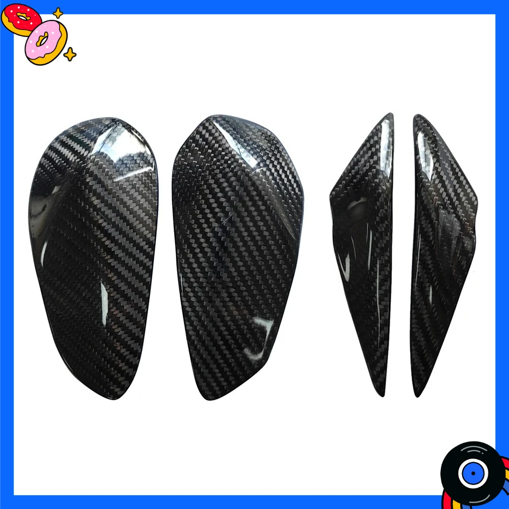 Motorcycle Carbon Fiber Tank & Tail Trim for Kawasaki ZX-10R (2021-2025)