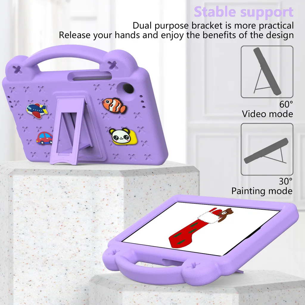 EVA Kids Armor Shockproof Case for 2025 New Samsung Galaxy Tab A11 Plus A9 + 11 8.7" S11 S10 Lite 11" S10 FE 10.9" Holder Cover