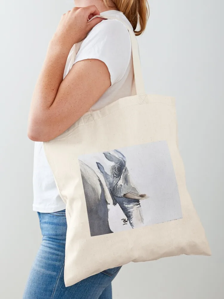 

Elephant Tote Bag Canvas bag for women shopping bag logo Shopper handbag tote custom