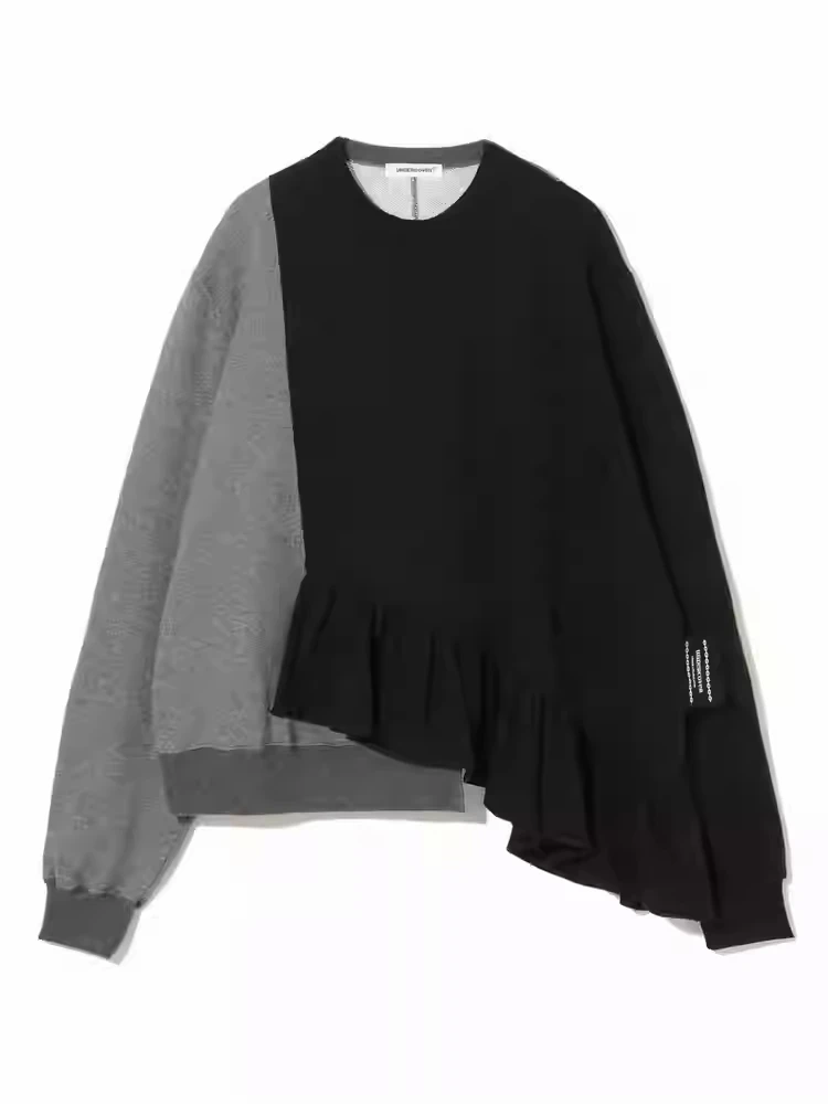 

Мужской свитшот из чистого хлопка на осень-зиму, повседневный, свободный, хит продаж