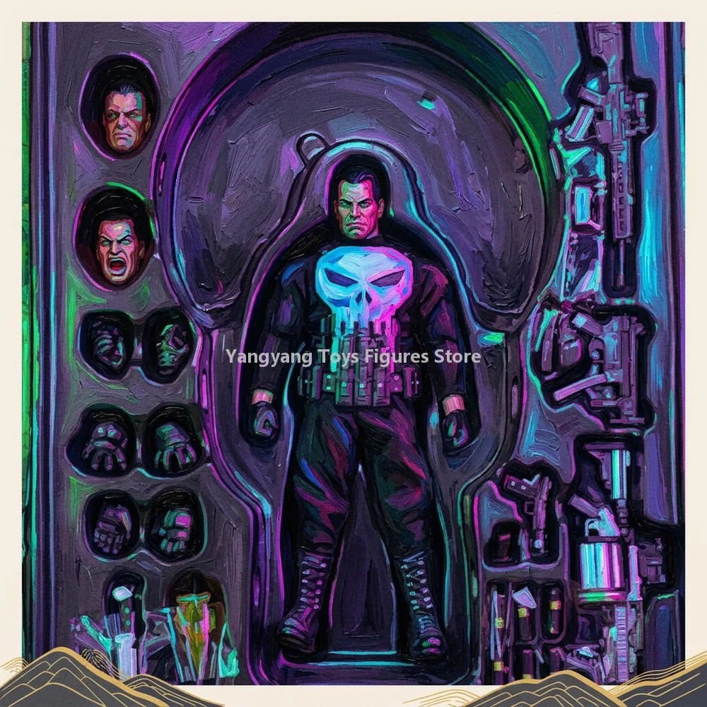marvel-mezco-1-12-ant-punisher-sdcc-boo-bu-movable-6-inch-figure-model-white-punishment-uncle-skeleton-carving-toy-in-stock