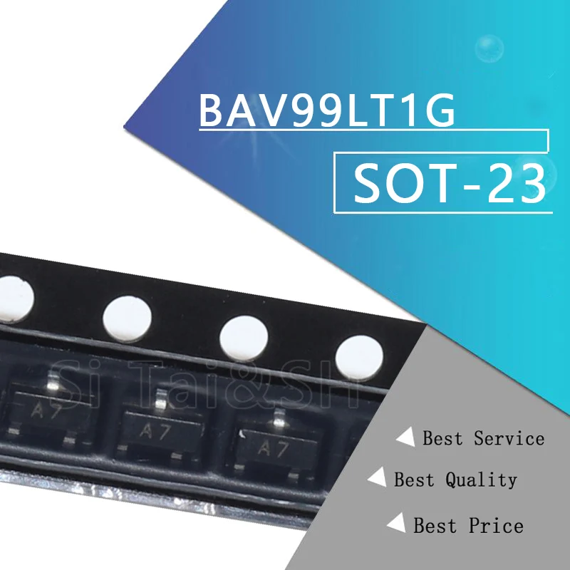 100ชิ้น BSS138 BSS138LT1G SOT SOT-23 BSS123 BAW56 BSS84 BAV99 BAV70 BAT54S BAT54C BAS16 2SC945 2SC1815 2SC1623 2N7002 2SA1015