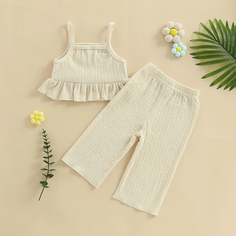 Floral Ruffle Baby Girl Set 3