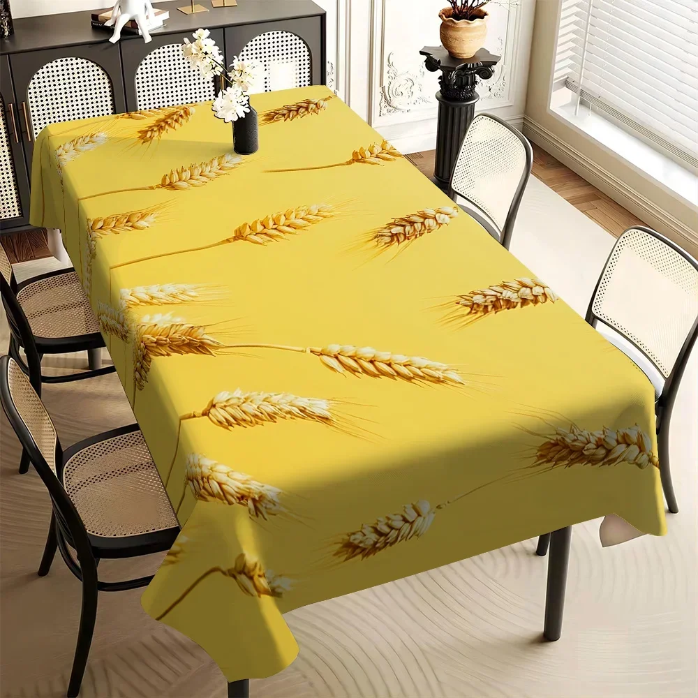 JIT-1pc High-end Luxury Patterned Tablecloth with Simple European Style Design - Square Tablecloth for Home Usezyc