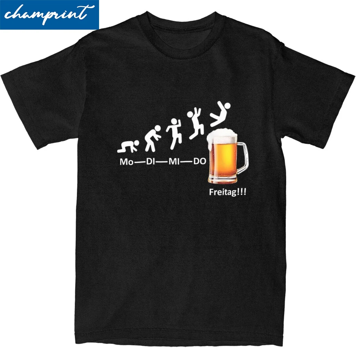 Friday Beer Beer Week T-Shirts Men Women Fashion 100% Cotton Tees Crew Neck Short Sleeve T Shirt Printed Tops