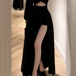 12-En çok satılan, yan yırtmaçlı midi elbise - №9