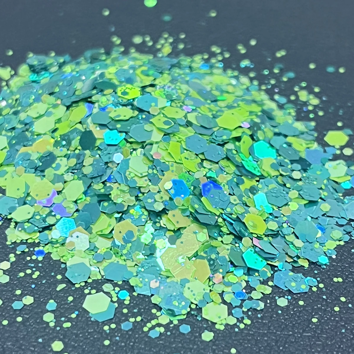 

50g/bag Colorful Chunky Glitter Mixed Star Heart Craft Flakes Sequins for Epoxy Resin Jewelry DIY Makeing Nail Hair Art