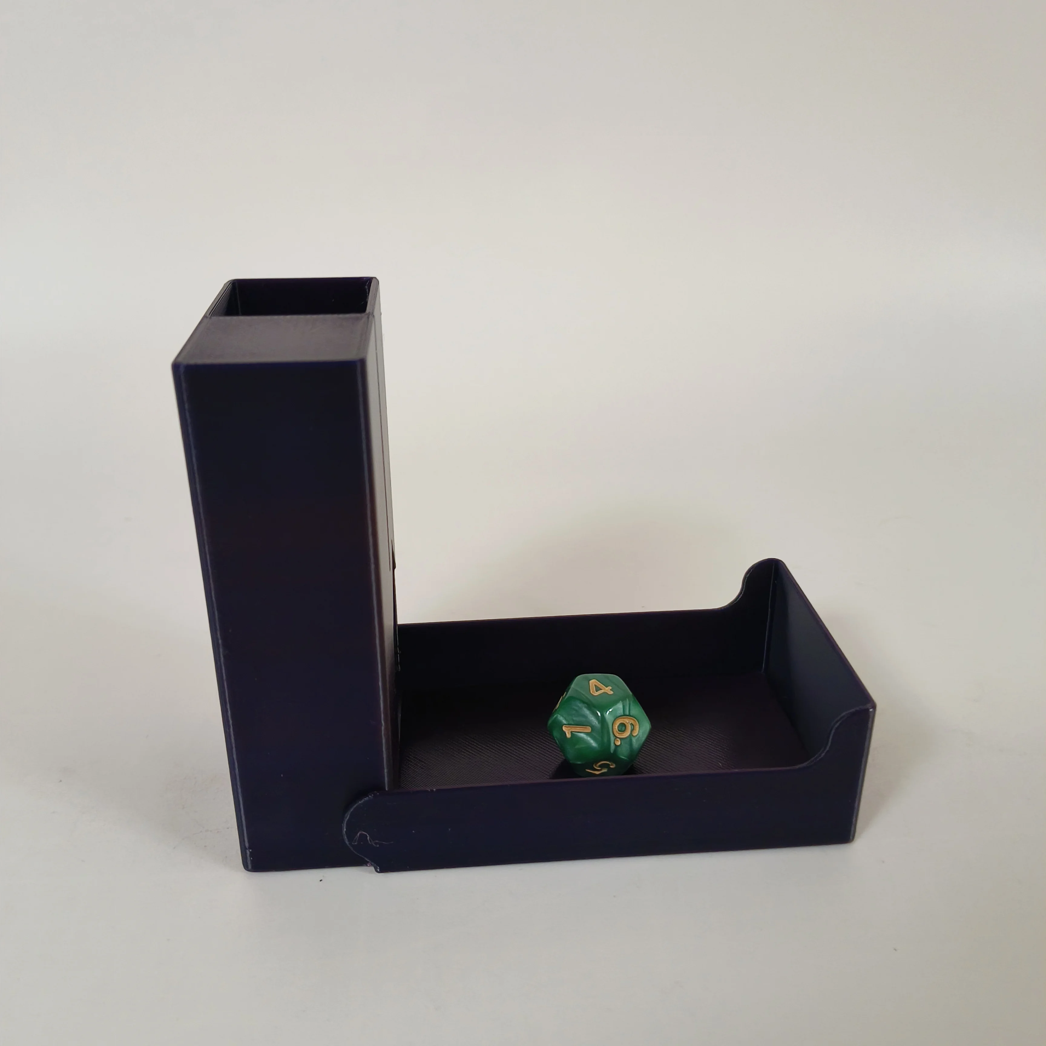 portalbe mini castle foldable dice tower with storage board game accessories card game prop COC DND desktop game