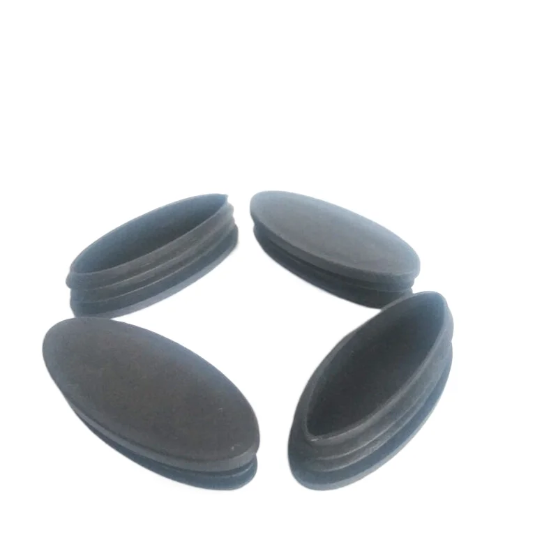 20Pcs Olive Tubes Plug Pipe Blanking End Cap Antypoślizgowa nakładka na nogi stołu Pokrowiec na nogi od krzesła Skarpety Ochraniacz na podłogę Meble