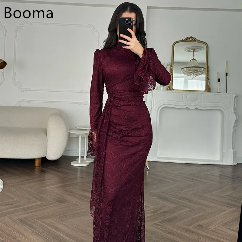 

Booma Mermaid Simple Lace Long Sleeveless Women Prom Formal Gowns for Women Evening Dress Dresses Simple Customized 2025