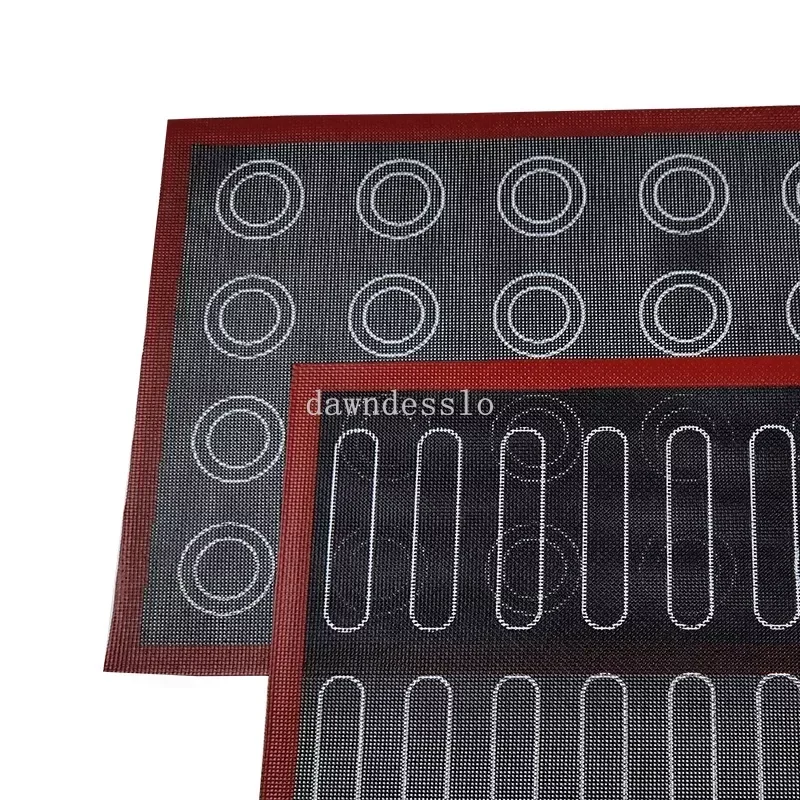 Geperforeerde Siliconen Bakken Mat Non-stick Oven Sheet Liner Bakkerij Gereedschap Gebak Macaron Pad Voor Cookies Keuken Bakvormen Accessoire