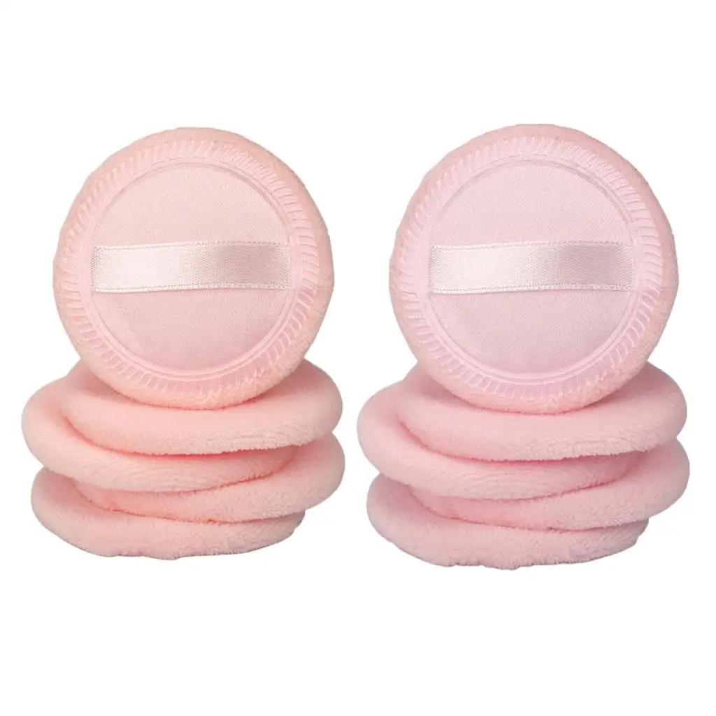 Applicateur de poudre cosmétique pour le visage et le corps, 5 lots, mélangeur bouffant