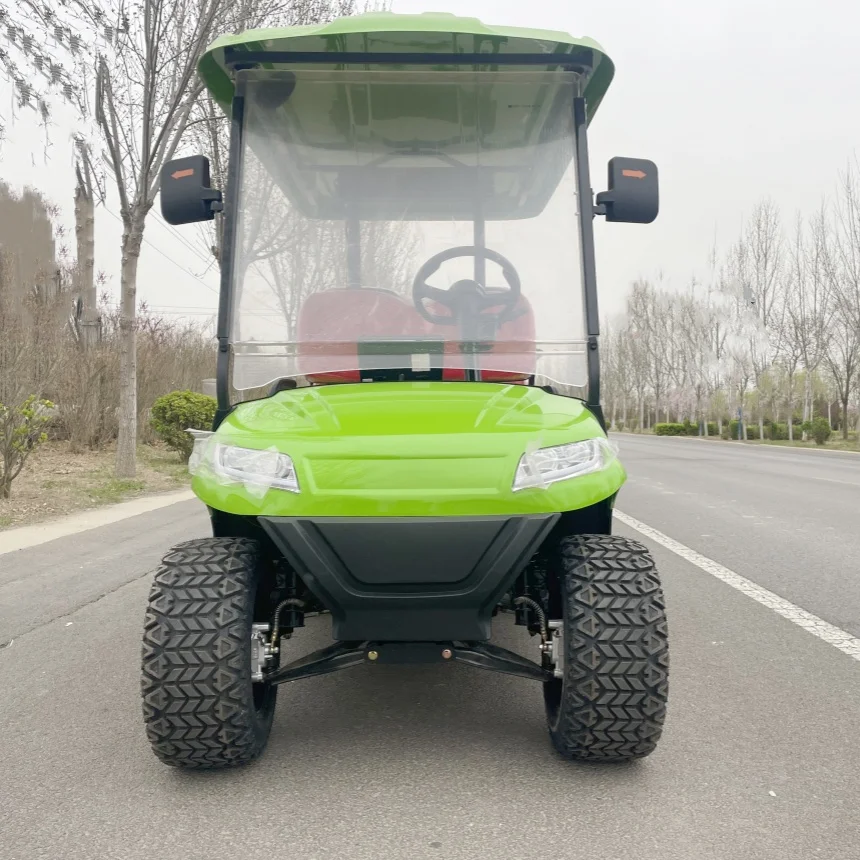 

2025 New Model Style 5000W AC System Motor Electric Golf Cart Hot Sale Customized Front Bumper Golf Cart Scenic Sightseeing Car
