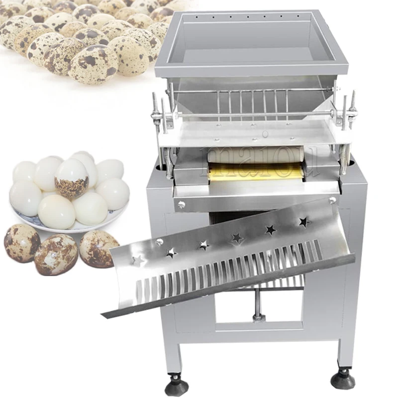 

High-Efficiency Automatic Sheller Machine Quail Egg Shelling Machine