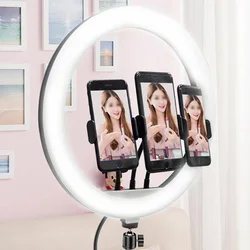 14 12inch Photo Studio lighting LED Ring Light Photography Large Lamp With Tripod Stand for Video Makeup TikTok Youtube Vlog