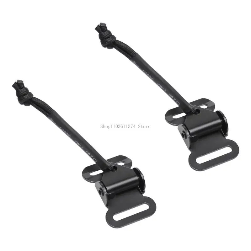 Carry System Adjuster Buckle Pair in Metal, 2 Piece Hardware with Two Channel Form for Length Change Support Use