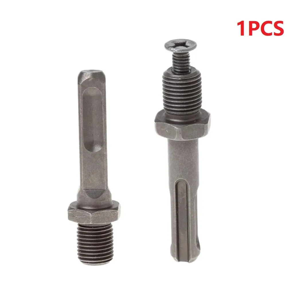 灰色のドリルチャックアダプタコネクタ,sds plusに適しており,シャフト幅10mm, 0mm,39mm,12mmのネジ径のラウンドシャンク