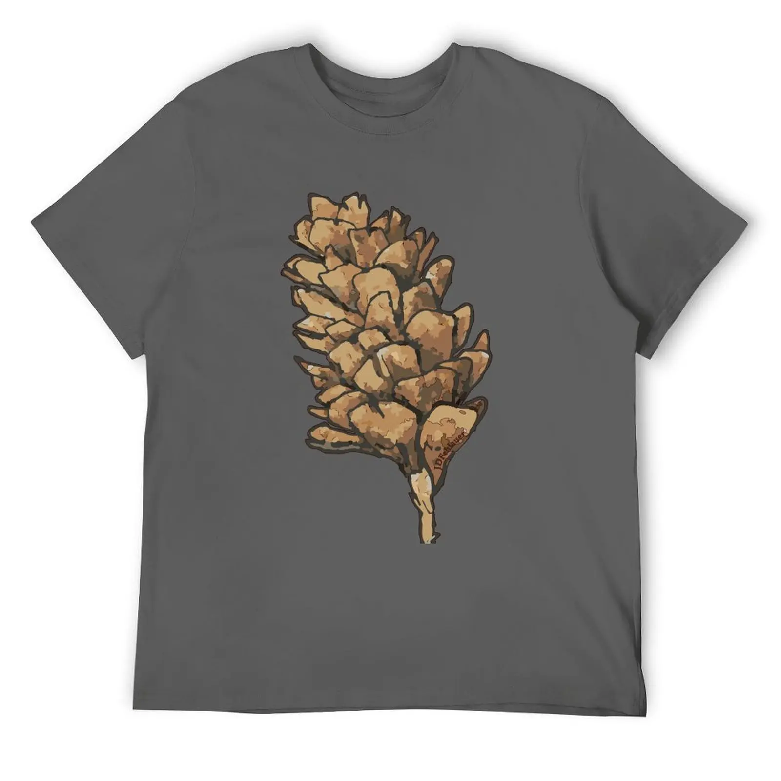 Alaska White Spruce Pinecone T-Shirt summer shirt anime t shirts cotton graphic tees mens vintage t shirts