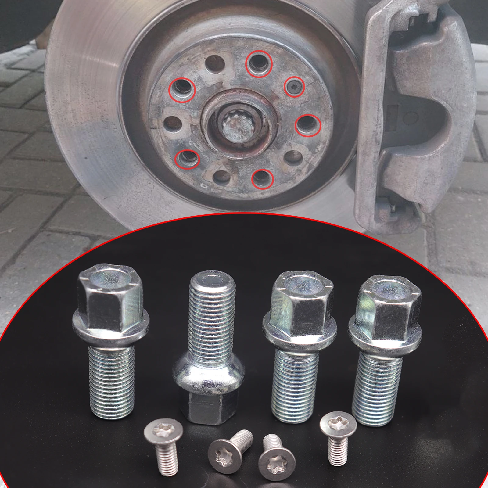 

Wheel Tyre Nut Stud Lug Bolt Screw Replacement For Audi 100 C4 80 90 B2 B3 A1 8X A3 8P A4 B5 B6 B7 A5 8T A6 C4 C5 C6 A7 4G TT 8J