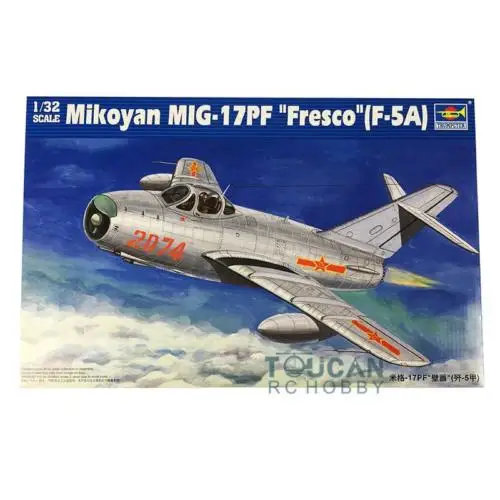 Plastic Trumpeter 1/32 Scale Aircraft Chinese J-5 Plane Display Model Airplane Building Kits 02206 Hobbies Toy TH05453