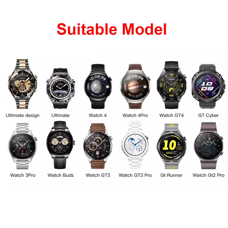 شاحن مغناطيسي لساعة Huawei Watch 4 3 Pro Universal Dock Type-C USB شحن سريع لهاتف Huawei GT4 GT3 GT Runner GT2 Pro Ultimate