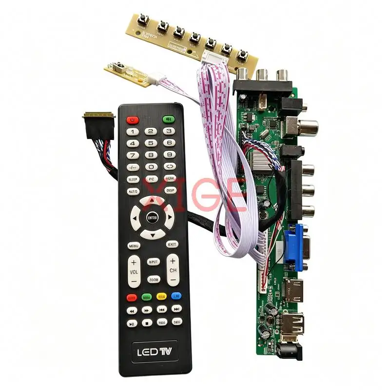 

Drive Board Fit B116XW03 B116XW01 CLAA116WA03 B116XW02 1366*768 LVDS-40 Pin DVB/USB/AV/VGA/HDMI Laptop Monitor 1366x768 DIY Kit