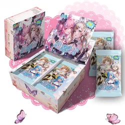 2024 Goddess Story Flower Girl Collection Cards Sexy Box Beautiful Color Seduction Gift Box Boardgame Trading Acg Anime Cards