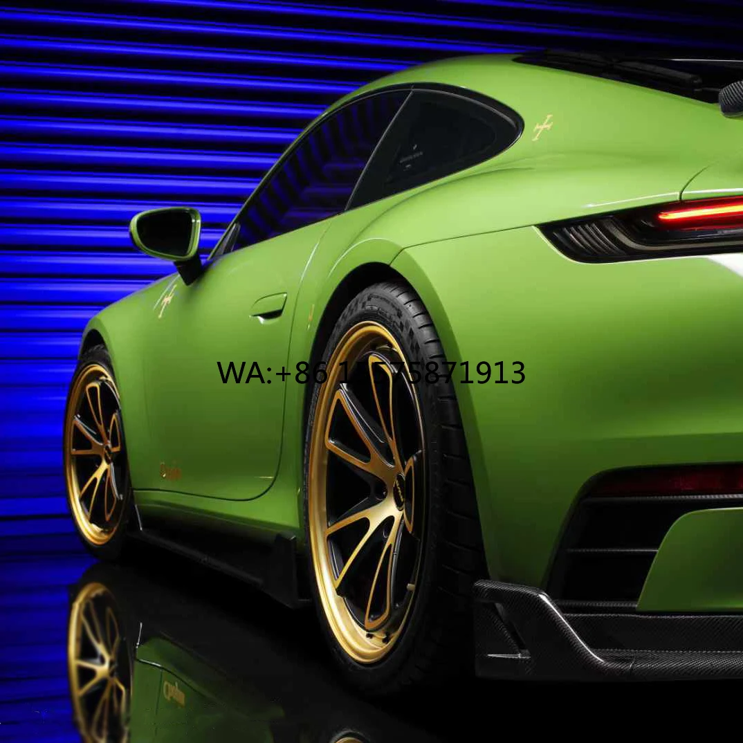 

Новые кованые двухцветные диски в ретро-стиле 21x9.5J-21x12.5 5x112 5x130 из алюминиевого сплава, цельные, для 991 992 997 Cayman 918 Spyder