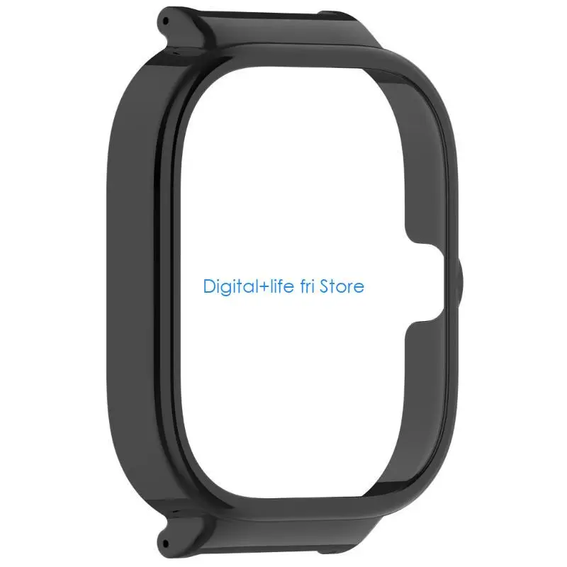 E06D Plastic Watch Case Protective Case Semi Enclosed designing Watch Frame Offers Dust & Drop Protections for  Watch 5