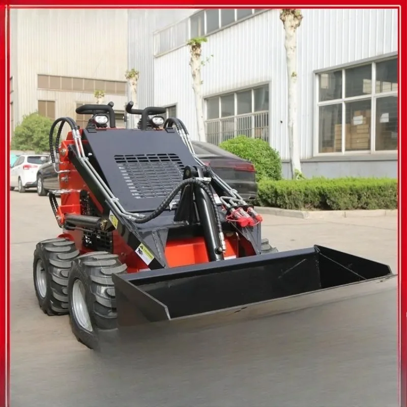 Multifunctional mini skid forklift, mining forklift details quote, mini loader model