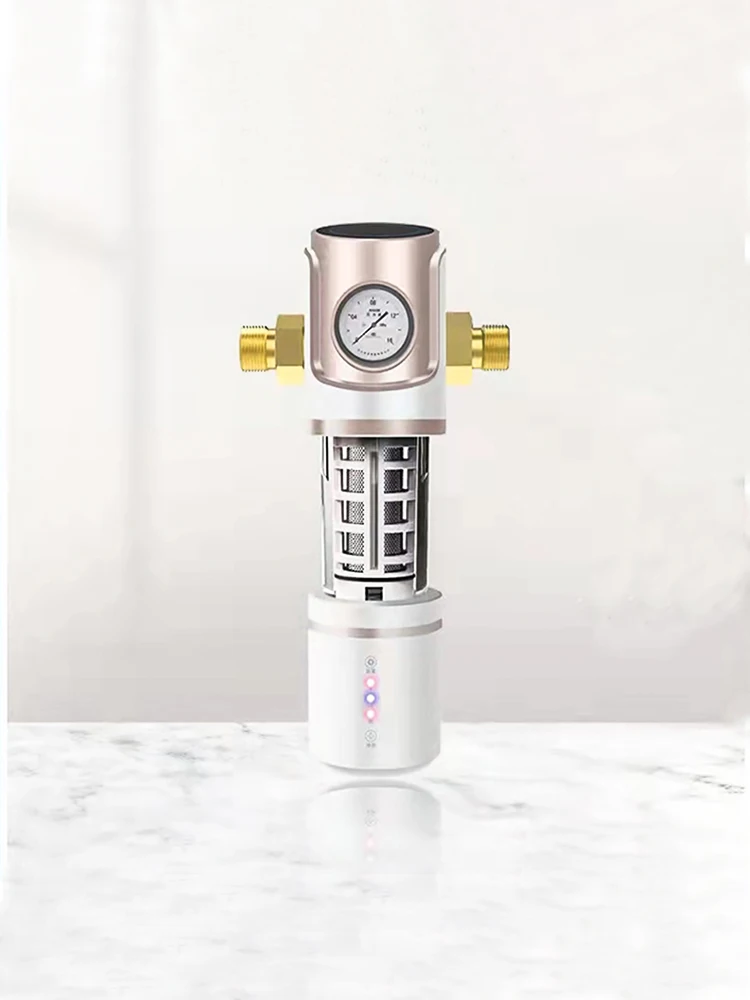 Hot Sales Right Now Whole House Sediment Backwash Water Pre Filter With Pressure Gauge Filter