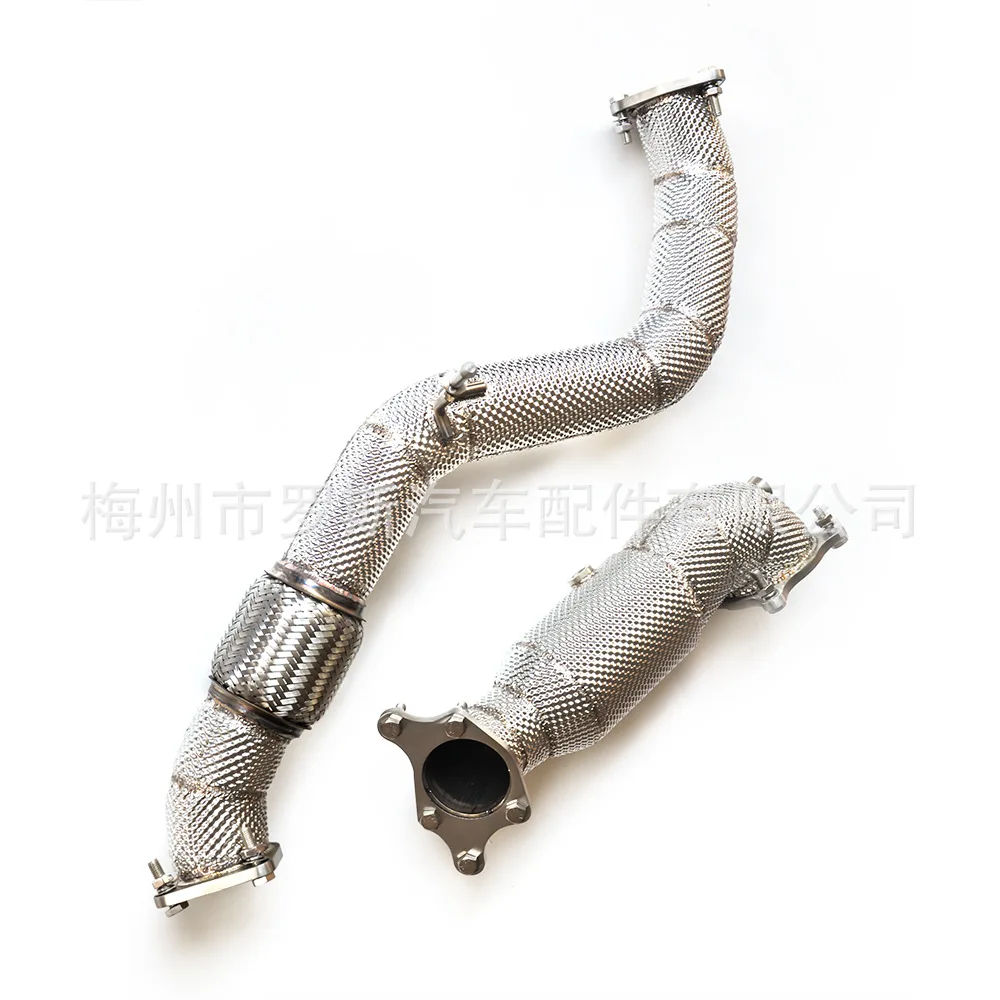 혼다 시빅 R 타입 R 타입 FL5 2.0T 2015-2023 배기 다운스파우트 단열재에 적합