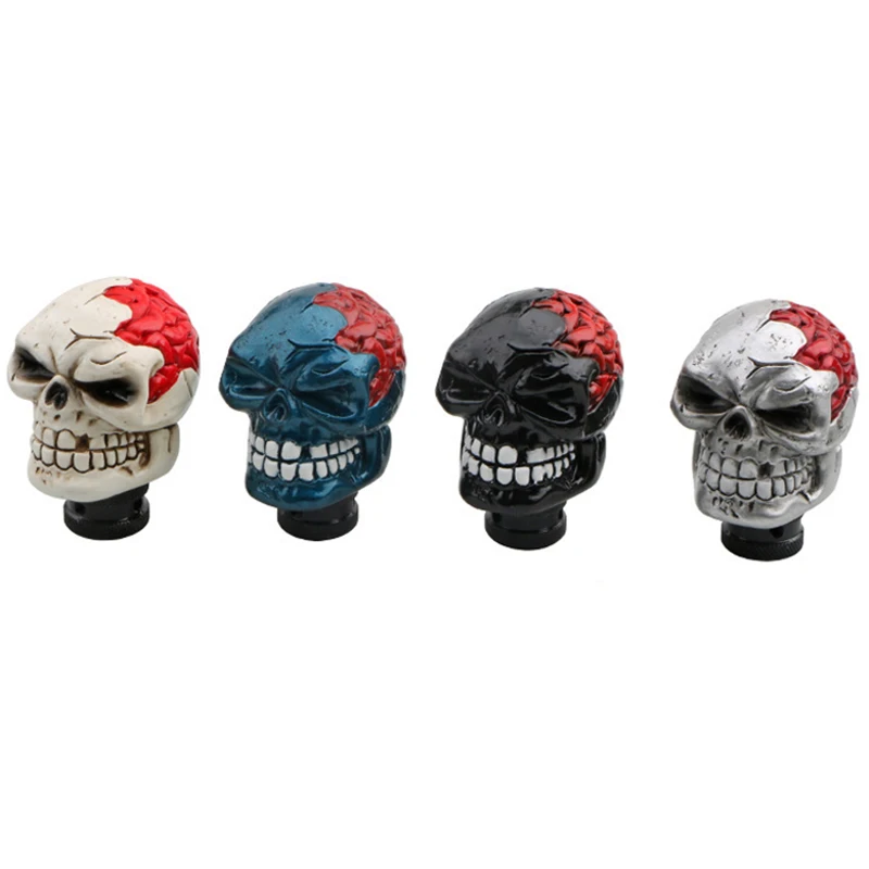 Automobile general gear head personality modification skeleton handle manual gear lever skeleton handball wave stick shift knob