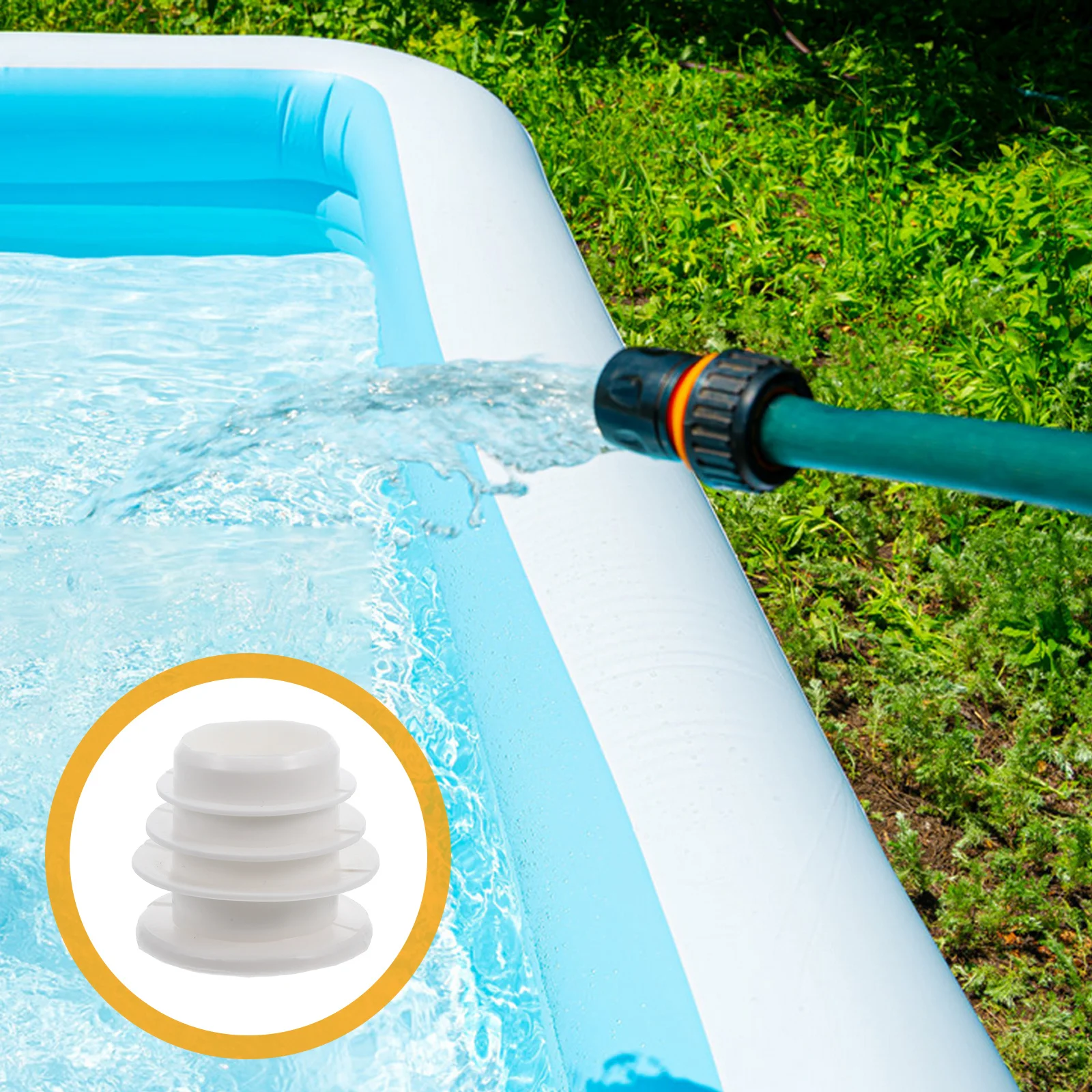 

Adapter Valve Cuff For Skimmer Hose Replacement White Compatible With Pentair K12110 Durable Pool Cleaner Parts Swimming