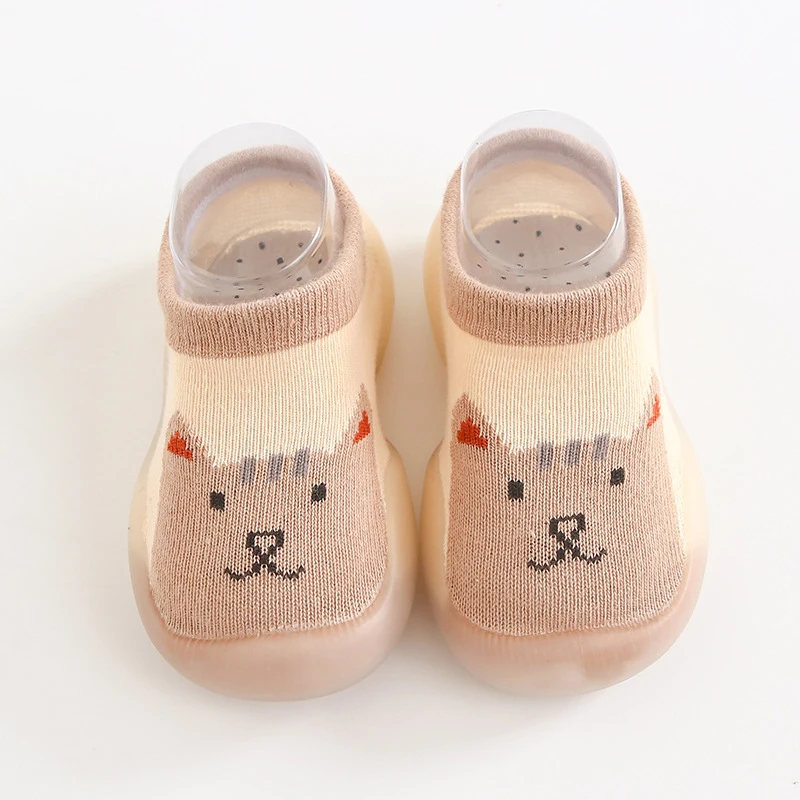 Newborn Baby Animal Soft Soled Toddler Shoes Boys Girls Healthy Material Breathable Baby Shoes Skin-friendly Floor Shoes