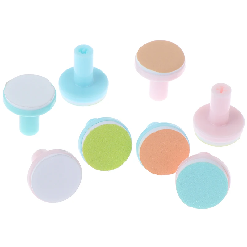 4Pc Refills Baby Nail Trimmer Replacement Grinding Heads Nail Polisher Nail File