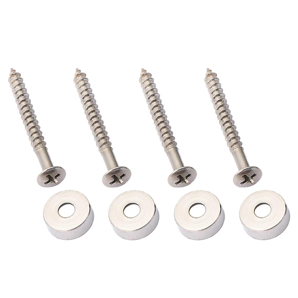 

4 Pcs Pressure Handle Buckle Neck Bolts Knobs Guitar Parts Joint Bushings for Metal Bass Component Child