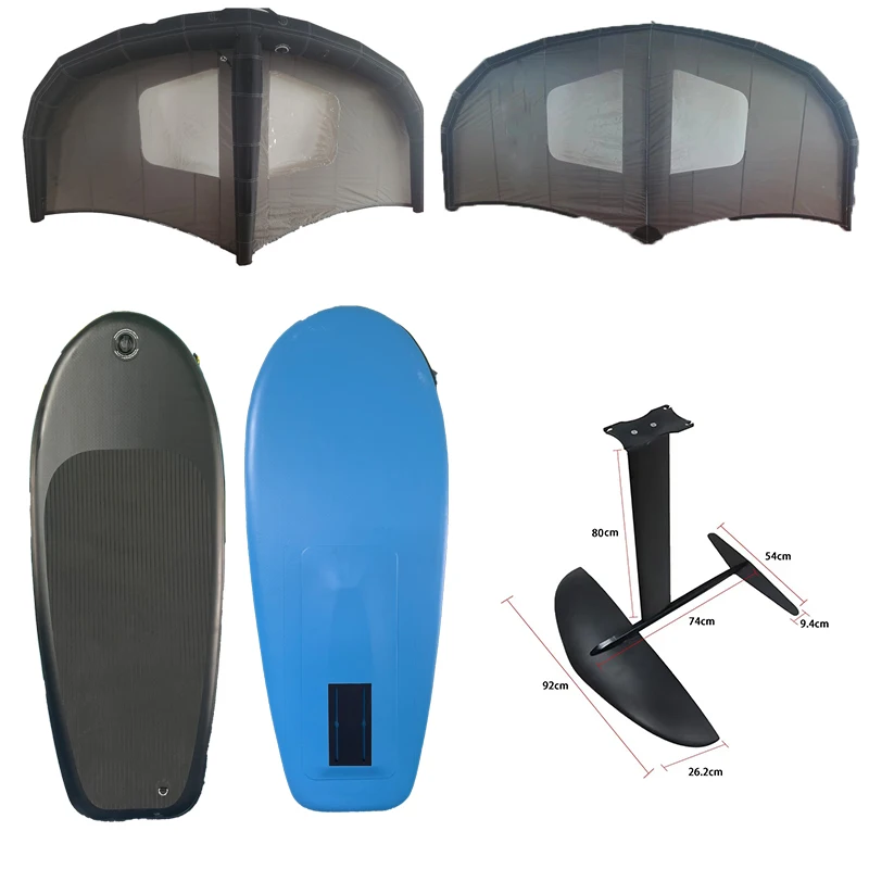 تخصيص الجناح تصفح Hydrofoil لوح التزلج PVC قطرة غرزة نفخ الجناح احباط المجلس