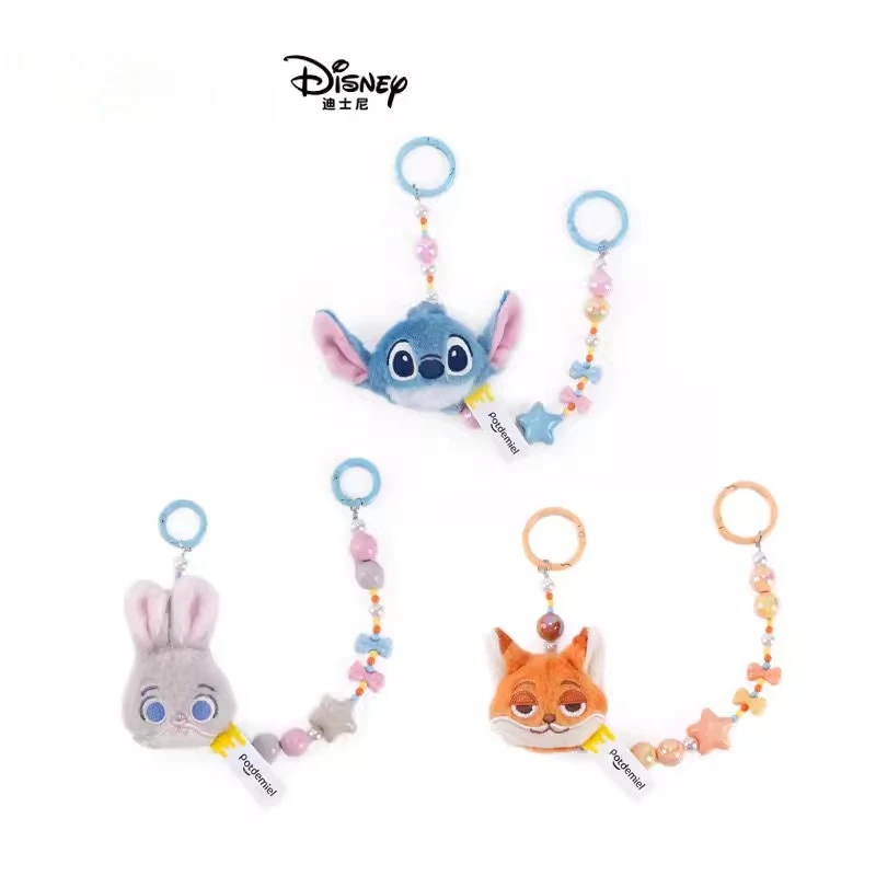 

Disney Zootopia Macaron Candy Keychain Cute Cartoon Pastel Color Pendant Hanging Ornament Collection Judy Nick Bag Charm