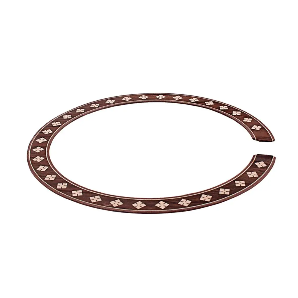 Acoustic Classical Rosette Soundhole Inlay Sticker Self- for Guitar