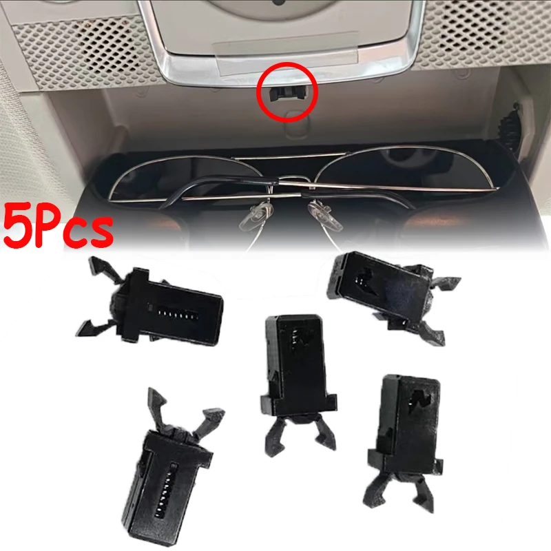 5x lata de lixo bloqueio de plástico interruptor de travamento automático substituição captura compatível toque tampa trava clipe de reparo para nissan pathfinder r51