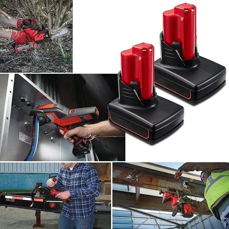 Milwaukee 12V 9,8 Ah lithium-batterie, kompatibel mit Milwaukee 12V cordless power werkzeuge 48-11-2420 48-11-2440 48-11-2402