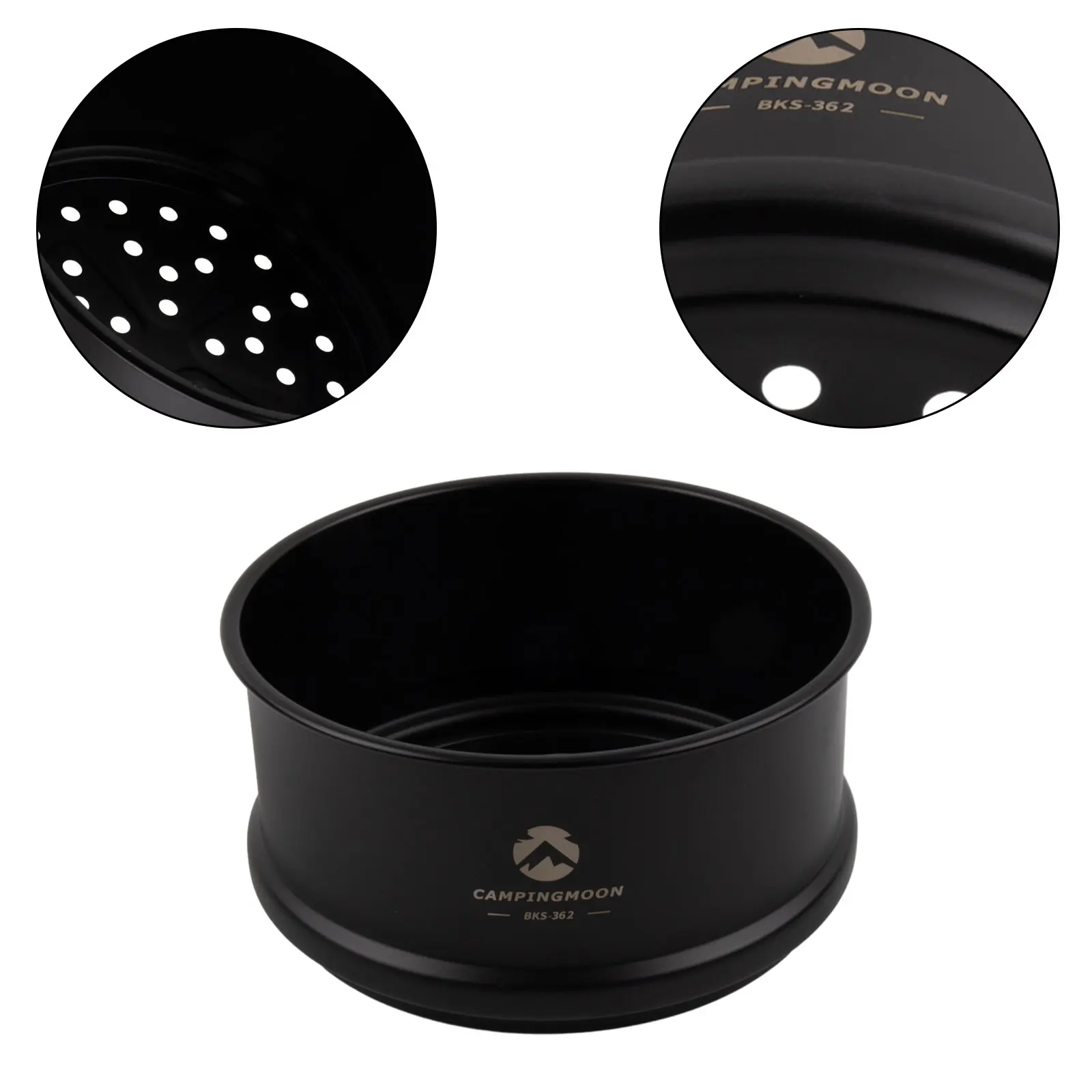 Enhance Your Cooking Experience with Premium Stainless Steel Steamer for Sierra Bowl Featuring Black Titanium Coating