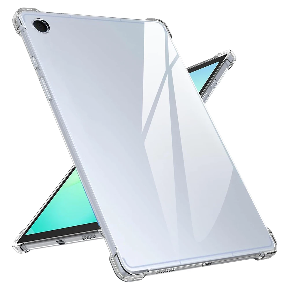 Clear Case for Samsung Galaxy Tab A11 8.7 Inch, Flexible Silicone TPU Shockproof Anti-Scratch,Anti Yellowing,Slim-Fit Shell Case